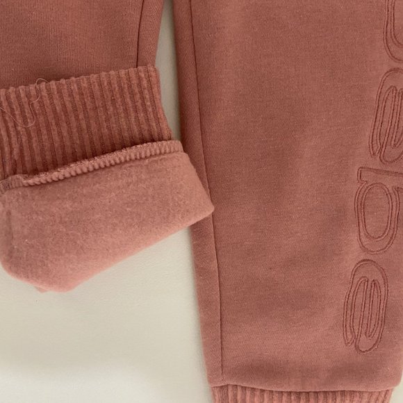 NWT bebe Fleece Jogger Pink L - Picture 10 of 10